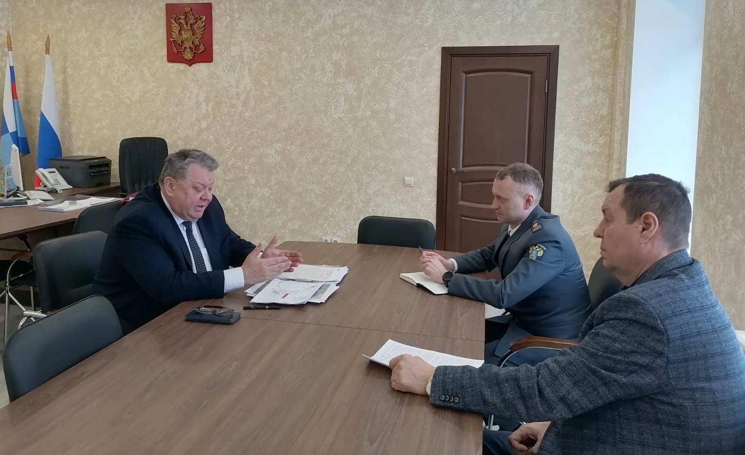 Рабочее совещание заместителя начальника МТУ Ространснадзора с руководством службы вагонного хозяйства